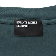 Enfants Riches Déprimés Double the Length of Solstice Short Sleeve Tee Shirt Green Multi