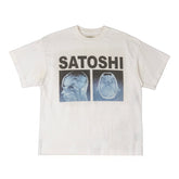 Satoshi Nakamoto A Lot On My Mind Short Sleeve Tee Shirt White Pre-Owned