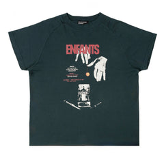 Enfants Riches Déprimés Double the Length of Solstice Short Sleeve Tee Shirt Green Multi